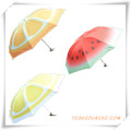 Promotion Gift of Fashion 3 Folding Umbrella with Painted Fruit